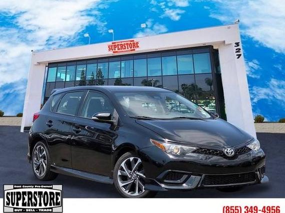 TOYOTA COROLLA IM 2017 JTNKARJE7HJ543707 image